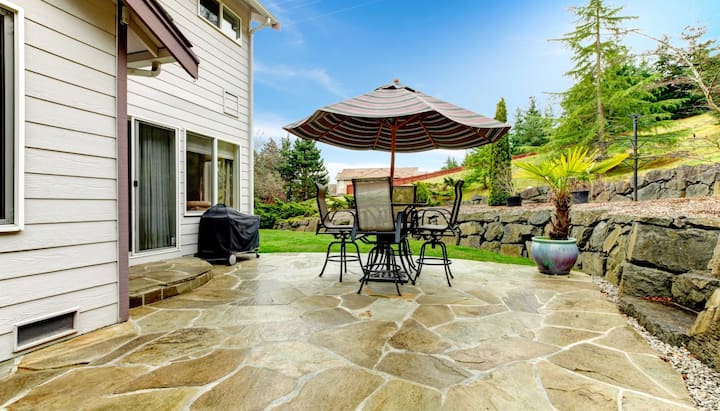 Beautifully Textured and Patterned Concrete Patios in Lehigh Valley, Pennsylvania area!